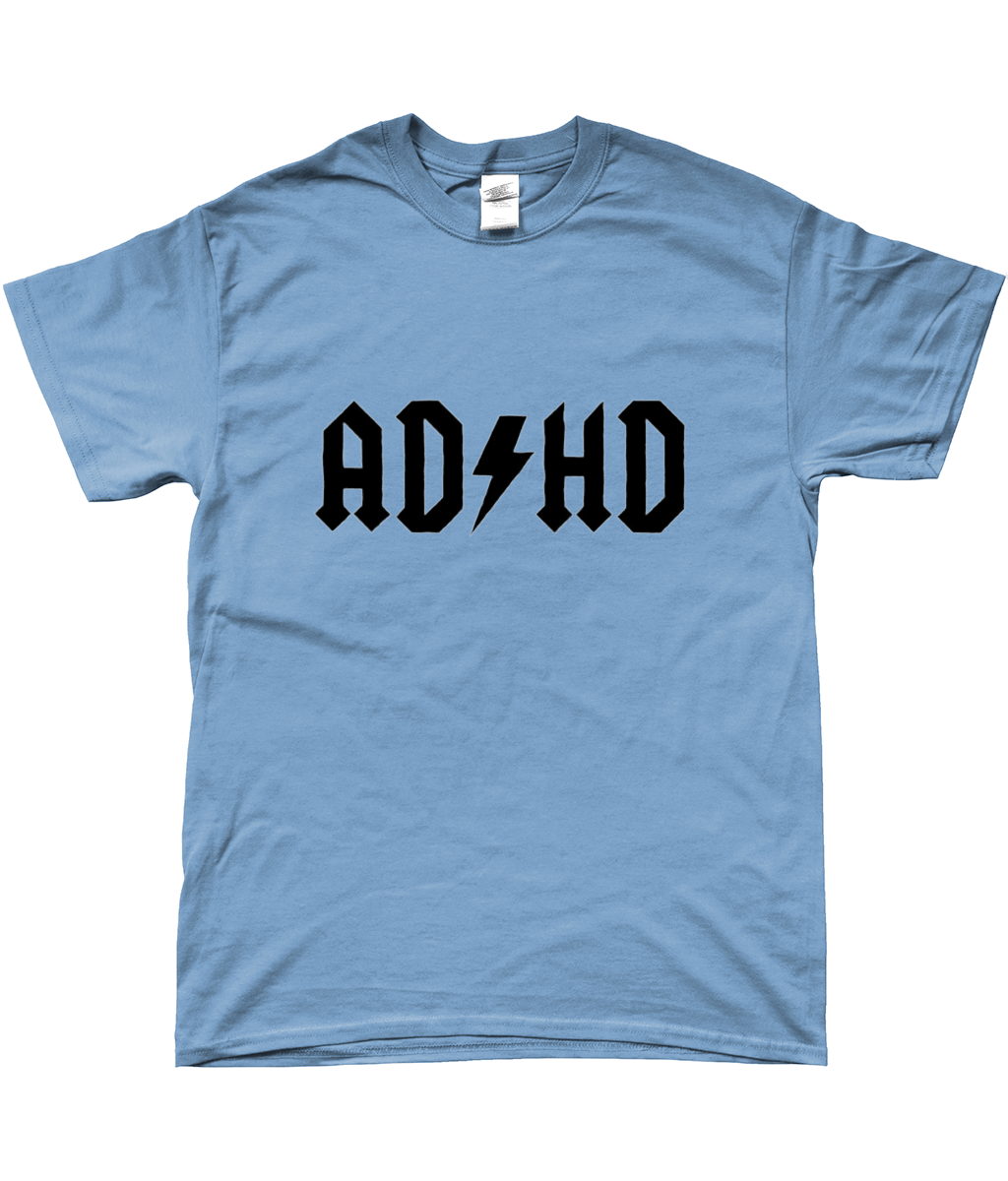 ADHD (ACDC PARODIE) T-SHIRT