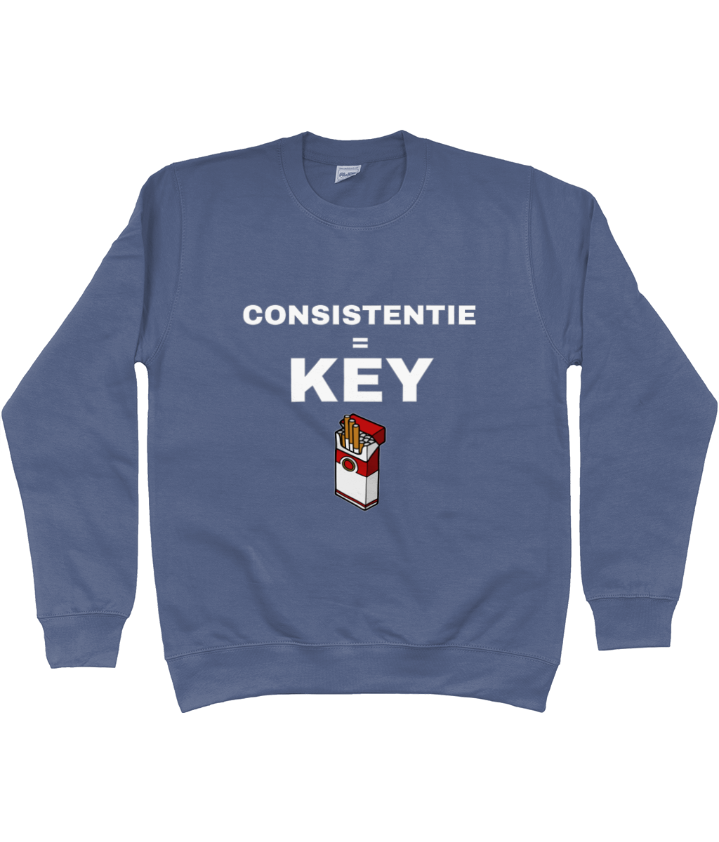 CONSISTENTIE=KEY CREWNECK