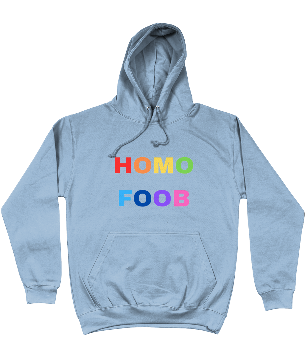 HOMOFOOB (REGENBOOG) HOODIE