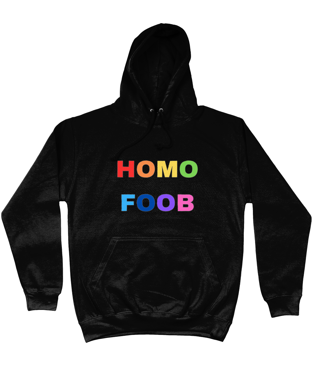 HOMOFOOB (REGENBOOG) HOODIE