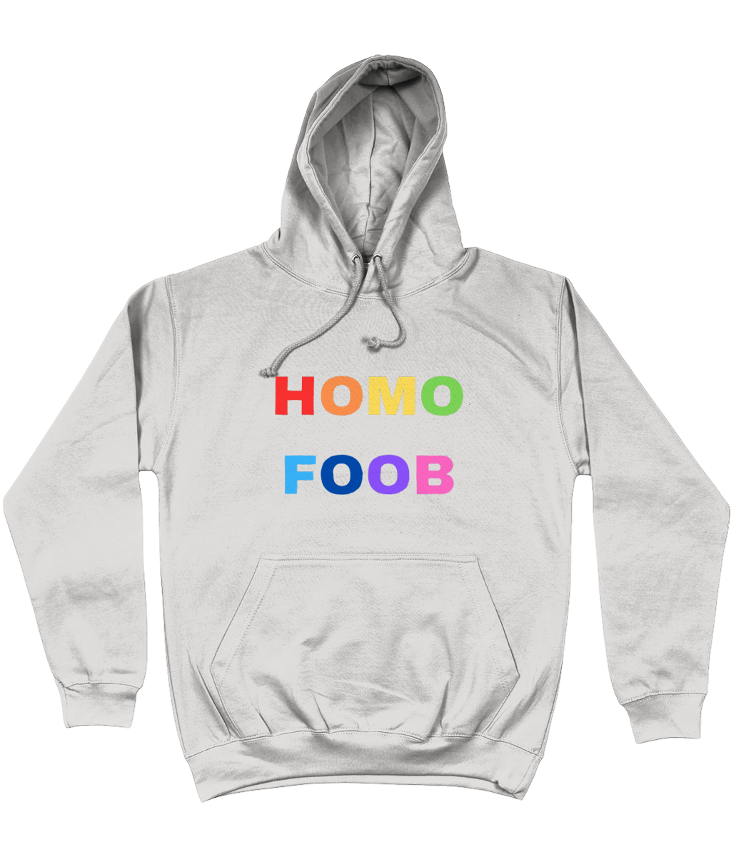 HOMOFOOB (REGENBOOG) HOODIE