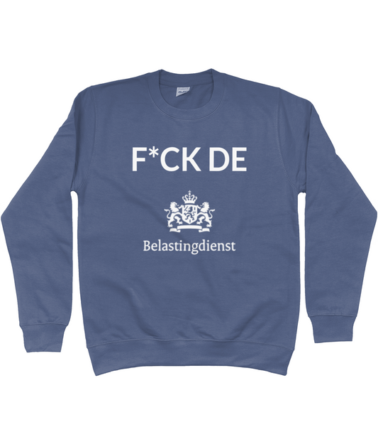 F*CK DE BELASTINGDIENST CREWNECK