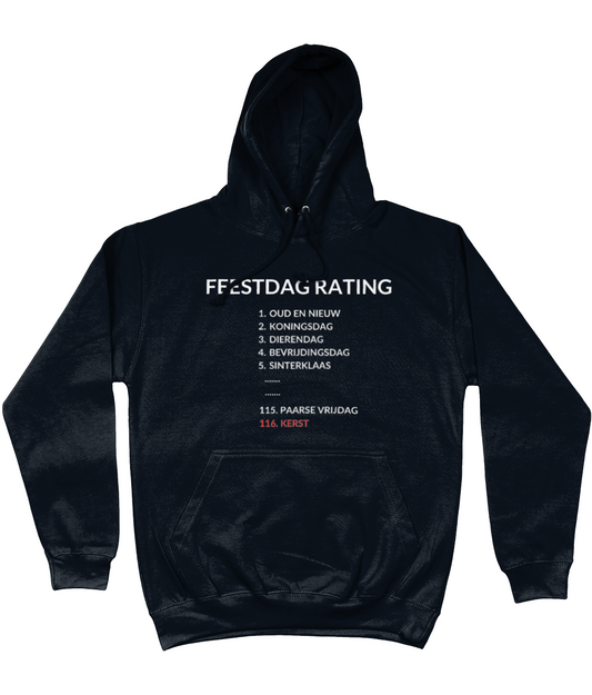 FEESTDAG RATING HOODIE